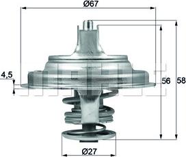 Wilmink Group WG1218021 - Термостат охлаждающей жидкости / корпус autospares.lv