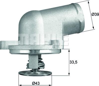 Wilmink Group WG1217644 - Термостат охлаждающей жидкости / корпус autospares.lv