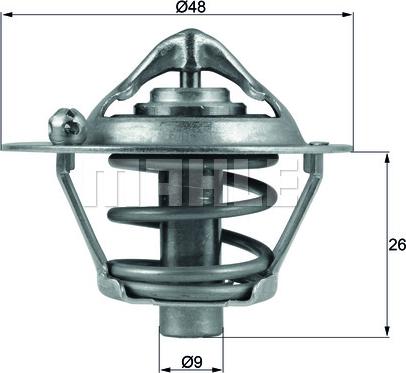 Wilmink Group WG1217861 - Термостат охлаждающей жидкости / корпус autospares.lv