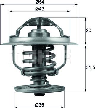 Wilmink Group WG1217862 - Термостат охлаждающей жидкости / корпус autospares.lv