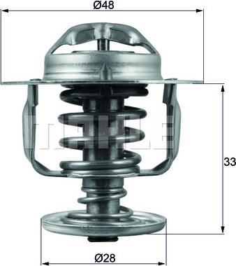 Wilmink Group WG1217867 - Термостат охлаждающей жидкости / корпус autospares.lv