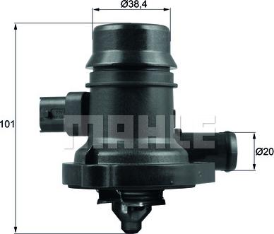 Wilmink Group WG1217770 - Термостат охлаждающей жидкости / корпус autospares.lv