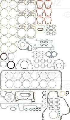 Wilmink Group WG1238654 - Комплект прокладок, двигатель autospares.lv