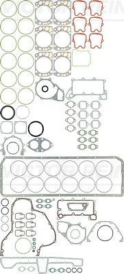 Wilmink Group WG1238661 - Комплект прокладок, двигатель autospares.lv