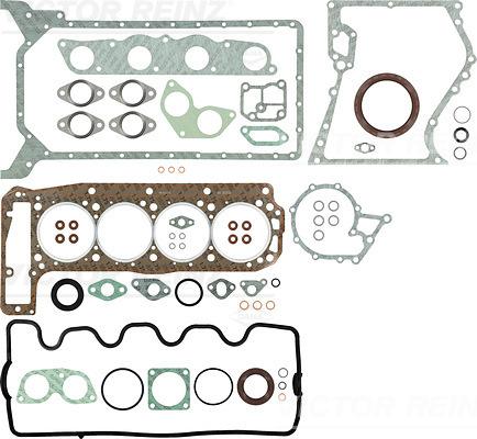 Wilmink Group WG1238663 - Комплект прокладок, двигатель autospares.lv