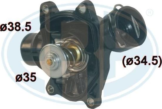 Wilmink Group WG1796434 - Термостат охлаждающей жидкости / корпус autospares.lv