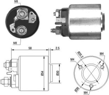 Wilmink Group WG1748216 - Тяговое реле, соленоид, стартер autospares.lv