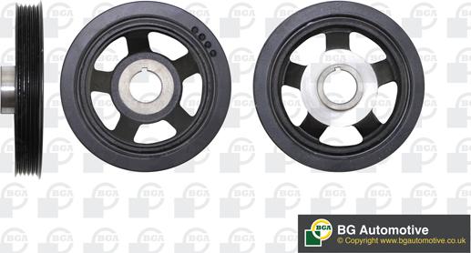 Wilmink Group WG1760964 - Шкив коленчатого вала autospares.lv