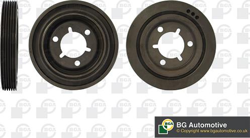 Wilmink Group WG1760974 - Шкив коленчатого вала autospares.lv