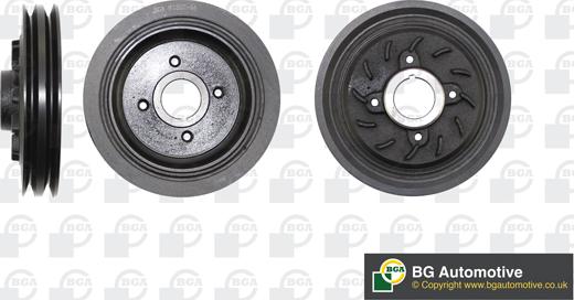 Wilmink Group WG1760976 - Шкив коленчатого вала autospares.lv