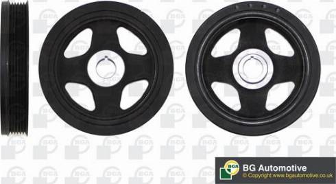 Wilmink Group WG1760806 - Шкив коленчатого вала autospares.lv