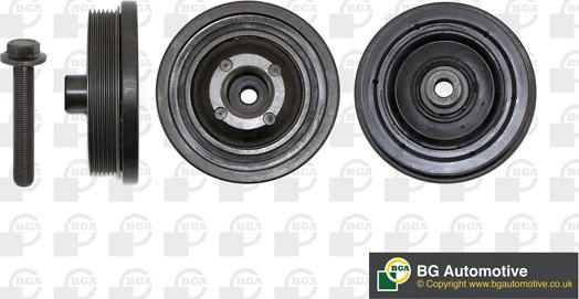 Wilmink Group WG1760794 - Шкив коленчатого вала autospares.lv