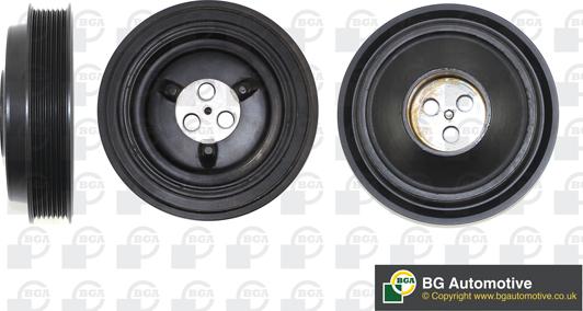 Wilmink Group WG1760797 - Шкив коленчатого вала autospares.lv