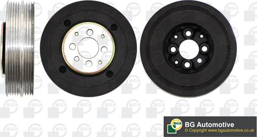 Wilmink Group WG1760758 - Шкив коленчатого вала autospares.lv