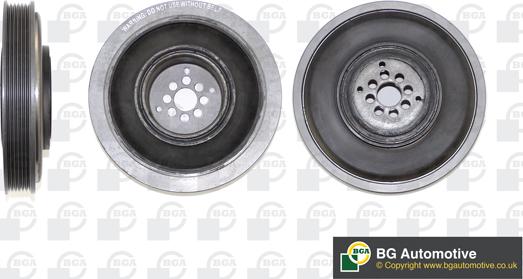 Wilmink Group WG1760739 - Шкив коленчатого вала autospares.lv