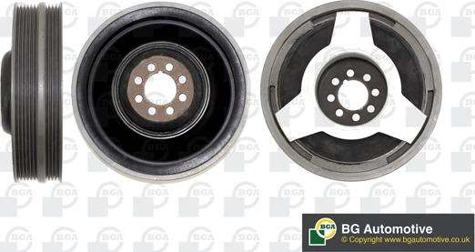 Wilmink Group WG1760736 - Шкив коленчатого вала autospares.lv