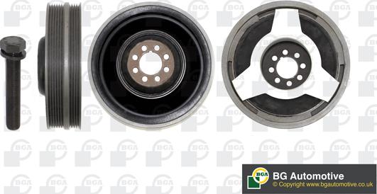 Wilmink Group WG1760737 - Шкив коленчатого вала autospares.lv