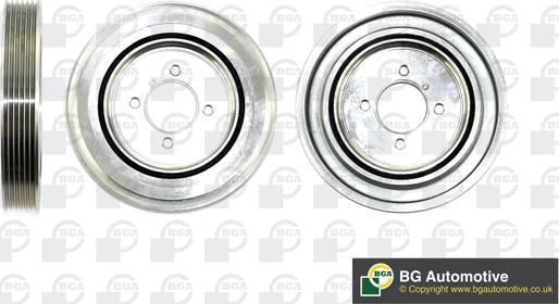 Wilmink Group WG1760779 - Шкив коленчатого вала autospares.lv