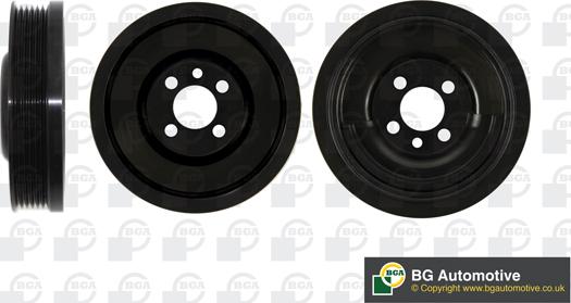 Wilmink Group WG1760774 - Шкив коленчатого вала autospares.lv