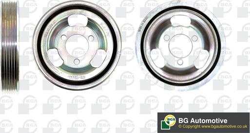 Wilmink Group WG1761039 - Шкив коленчатого вала autospares.lv