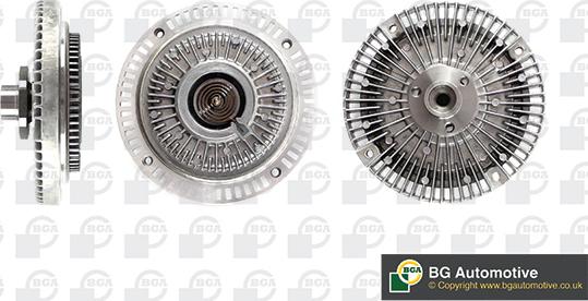 Wilmink Group WG1768439 - Сцепление, вентилятор радиатора autospares.lv