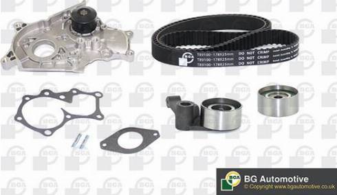 Wilmink Group WG1767911 - Водяной насос + комплект зубчатого ремня ГРМ autospares.lv