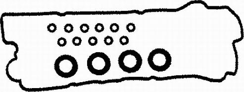 Wilmink Group WG1767579 - Комплект прокладок, крышка головки цилиндра autospares.lv