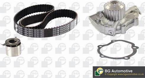 Wilmink Group WG1767877 - Водяной насос + комплект зубчатого ремня ГРМ autospares.lv