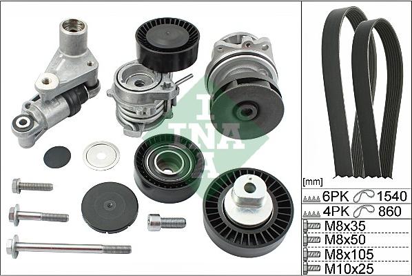 Wilmink Group WG1709993 - Водяной насос + комплект ручейковых ремней autospares.lv