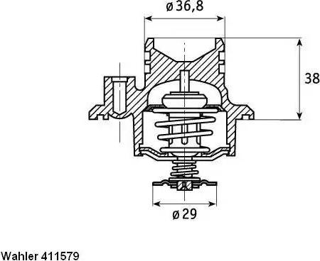 Wilmink Group WG1700099 - Термостат охлаждающей жидкости / корпус autospares.lv