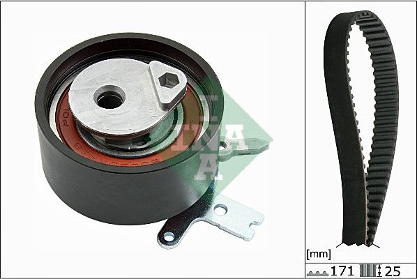 Wilmink Group WG1710093 - Комплект зубчатого ремня ГРМ autospares.lv