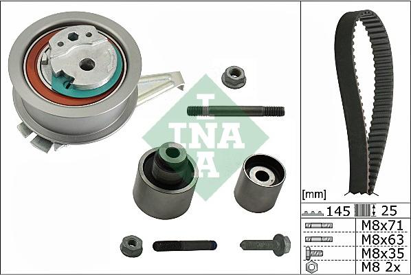 Wilmink Group WG1710092 - Комплект зубчатого ремня ГРМ autospares.lv