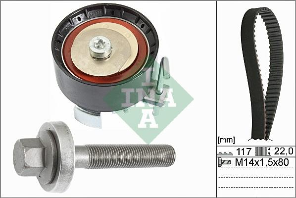 Wilmink Group WG1710055 - Комплект зубчатого ремня ГРМ autospares.lv