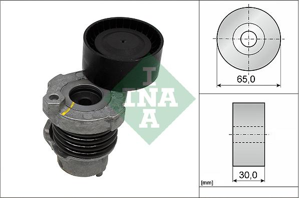 Wilmink Group WG1710196 - Натяжитель, поликлиновый ремень autospares.lv