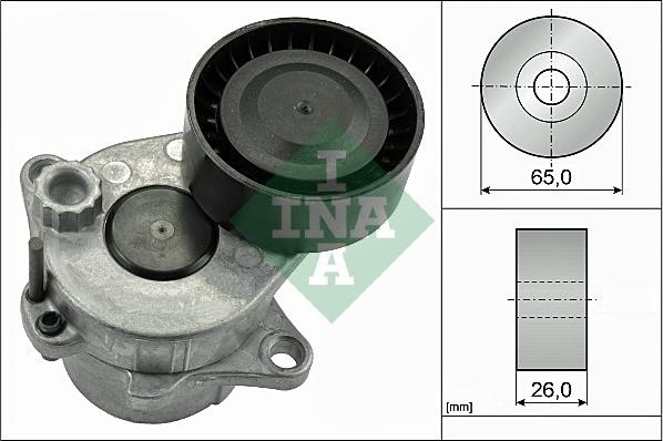 Wilmink Group WG1710159 - Натяжитель, поликлиновый ремень autospares.lv