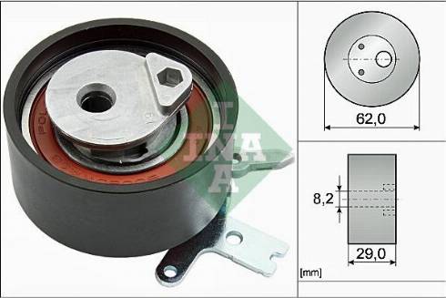 Wilmink Group WG1710103 - Натяжной ролик, зубчатый ремень ГРМ autospares.lv