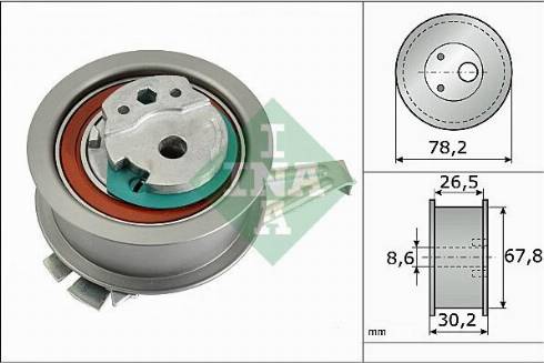 Wilmink Group WG2112191 - Натяжной ролик, зубчатый ремень ГРМ autospares.lv