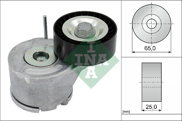 Wilmink Group WG1710170 - Натяжитель, поликлиновый ремень autospares.lv