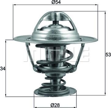 Wilmink Group WG1789697 - Термостат охлаждающей жидкости / корпус autospares.lv