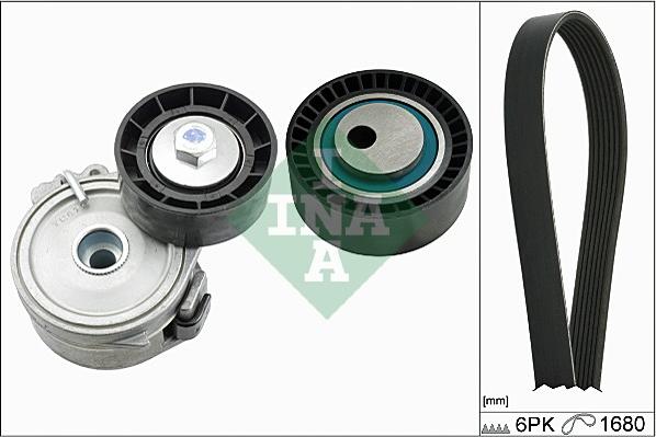 Wilmink Group WG1780449 - Поликлиновый ременный комплект autospares.lv