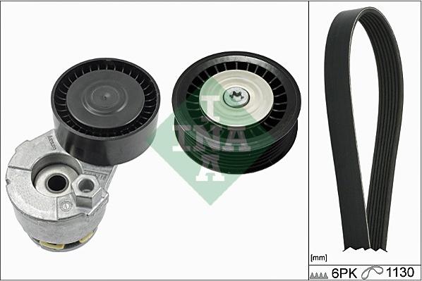 Wilmink Group WG1780448 - Поликлиновый ременный комплект autospares.lv