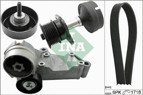 Wilmink Group WG1780455 - Поликлиновый ременный комплект autospares.lv