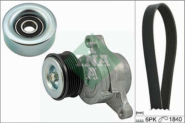 Wilmink Group WG1780457 - Поликлиновый ременный комплект autospares.lv