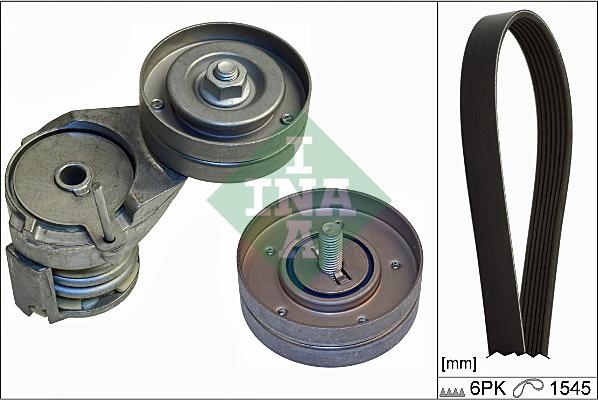 Wilmink Group WG1780402 - Поликлиновый ременный комплект autospares.lv