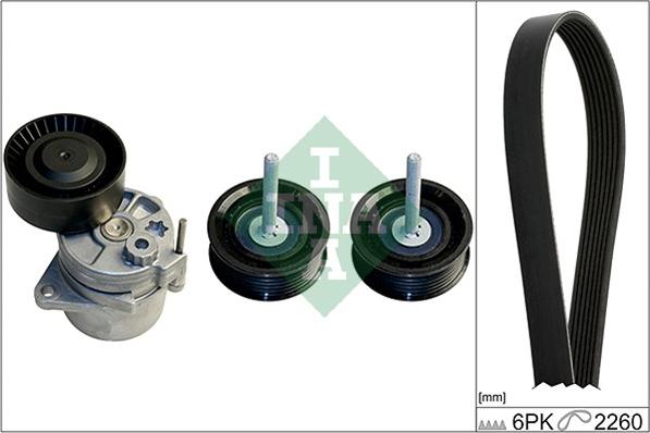 Wilmink Group WG1780407 - Поликлиновый ременный комплект autospares.lv