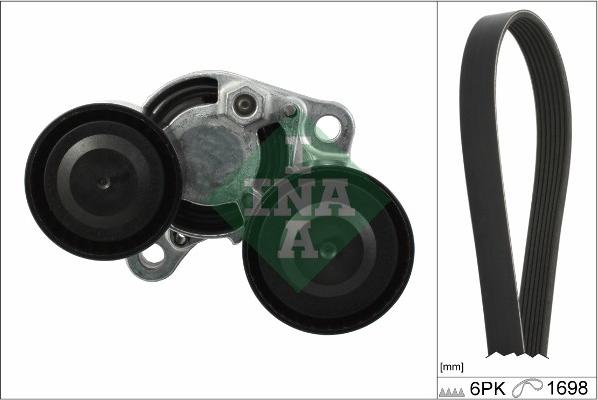 Wilmink Group WG1780475 - Поликлиновый ременный комплект autospares.lv