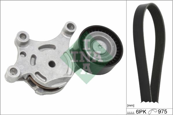 Wilmink Group WG1780515 - Поликлиновый ременный комплект autospares.lv