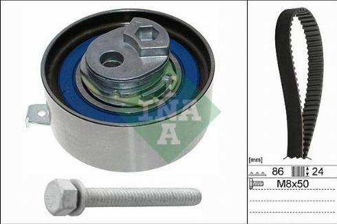 Wilmink Group WG1780536 - Комплект зубчатого ремня ГРМ autospares.lv