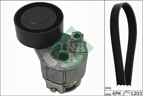 Wilmink Group WG1780342 - Поликлиновый ременный комплект autospares.lv