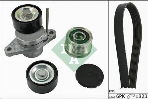 Wilmink Group WG1780357 - Поликлиновый ременный комплект autospares.lv